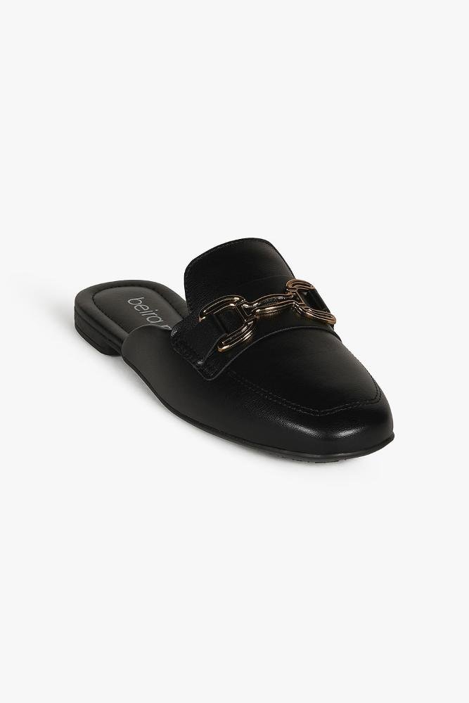 Mule Feminino Beira Rio Otilia Preto 4