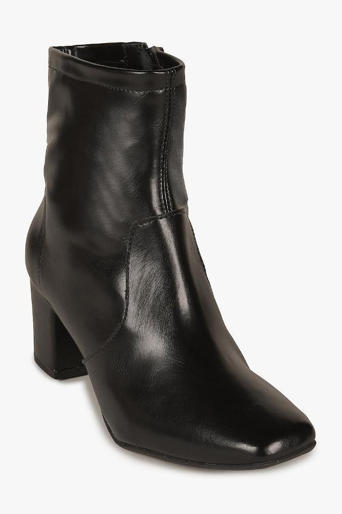 Bota Feminina Cano Curto Costes Dulce Preto 4