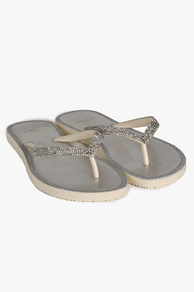 Chinelo Feminino Mundial Marisol Prata 2