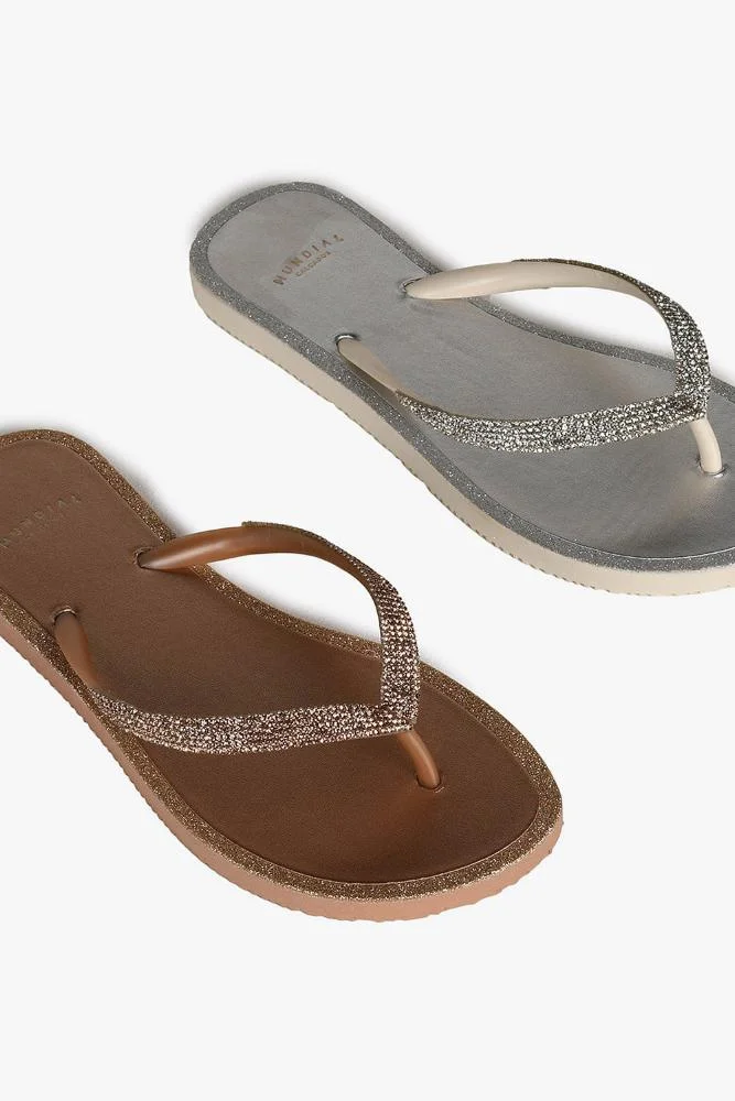 Chinelo Feminino Mundial Marisol Prata 4