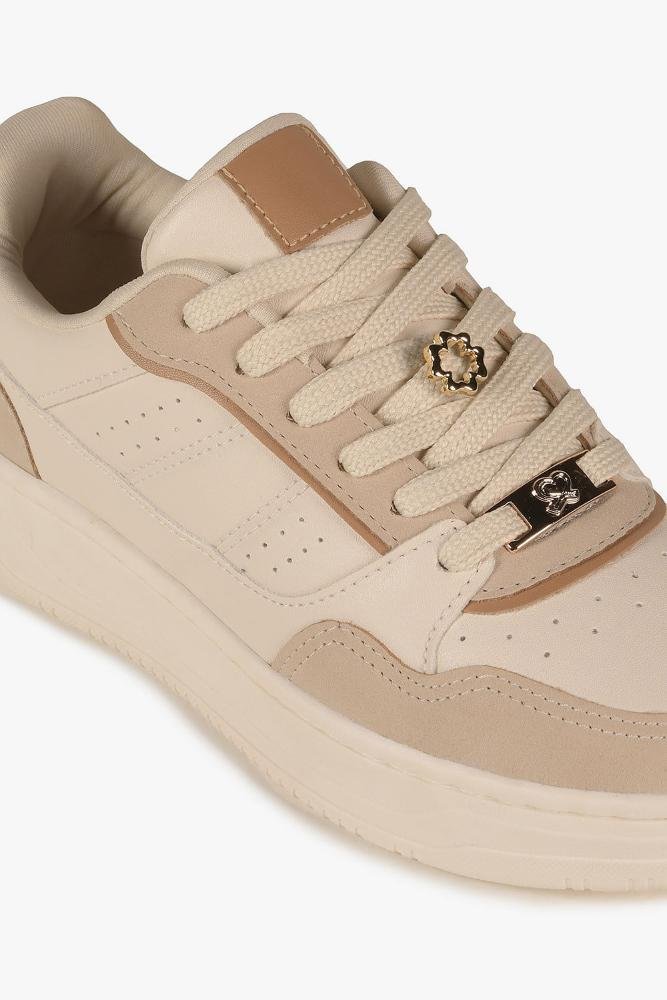 Tênis Feminino Casual Mundial Zyke Off White 2
