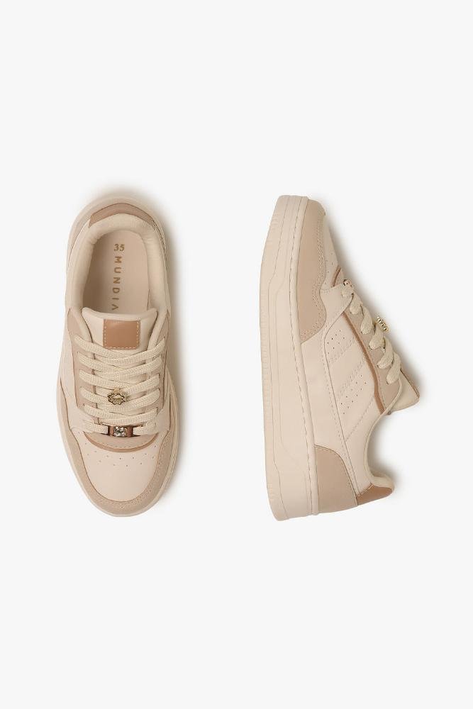 Tênis Feminino Casual Mundial Zyke Off White 3