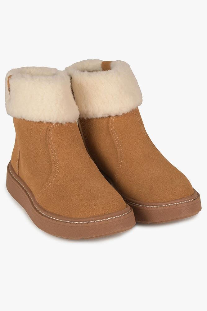 Bota Feminina Cano Curto Modare Belinda Caramelo 4