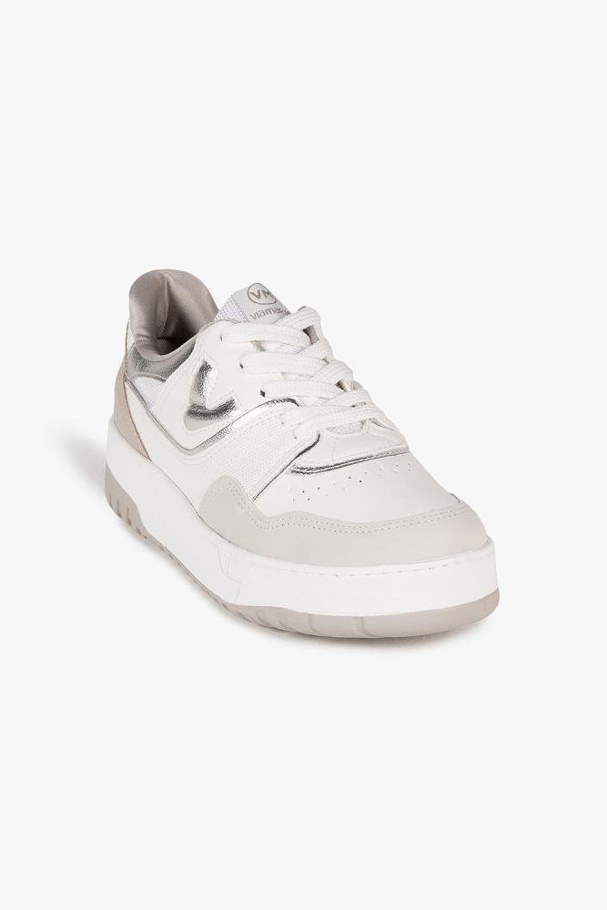 Tênis Feminino Plataforma Via Marte Kitty Off White 4