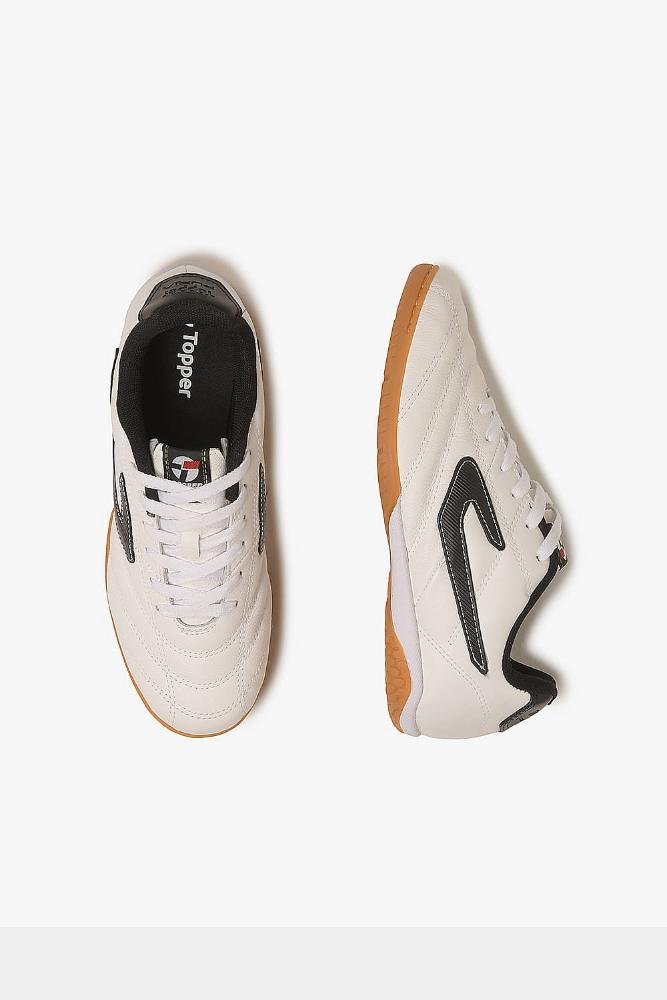 Chuteira Futsal Topper Furia Branco 3