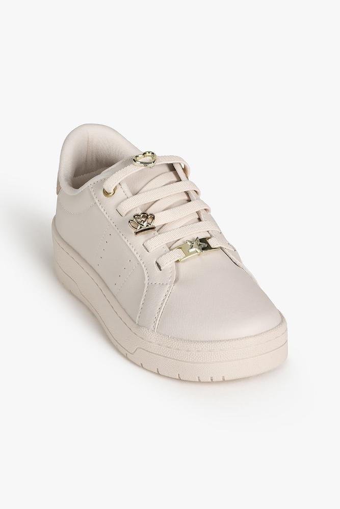Tênis Casual Infantil Izalu Maya Off White 4