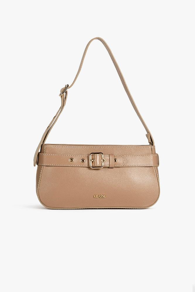 Bolsa Pequena Tiracolo Feminina Classe Celina Caramelo 1