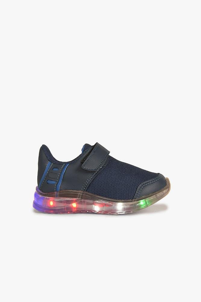 Tênis Infantil Fuffy Led Gael Azul Marinho 2