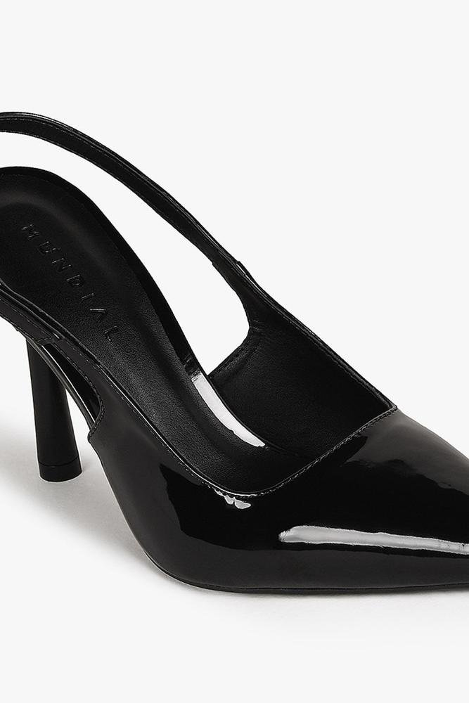 Scarpin Feminino Slingback Mundial Kyara Preto 2