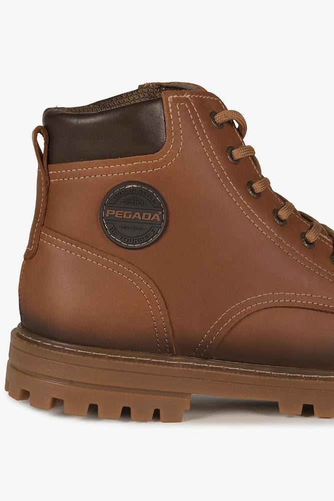 Bota Masculina Pegada Noble Walk Caramelo 2