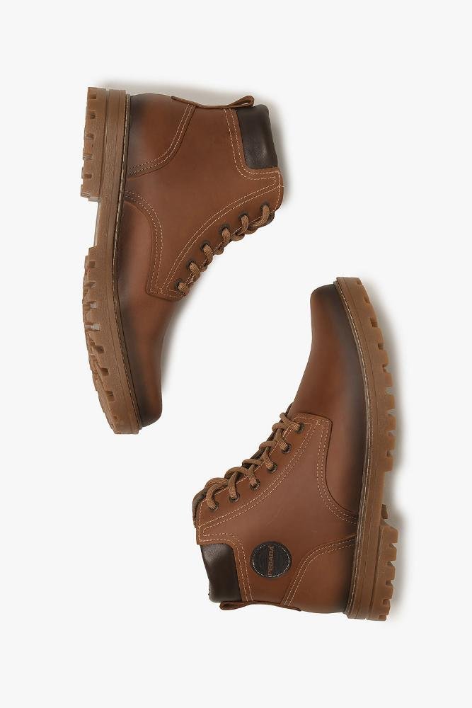 Bota Masculina Pegada Noble Walk Caramelo 3