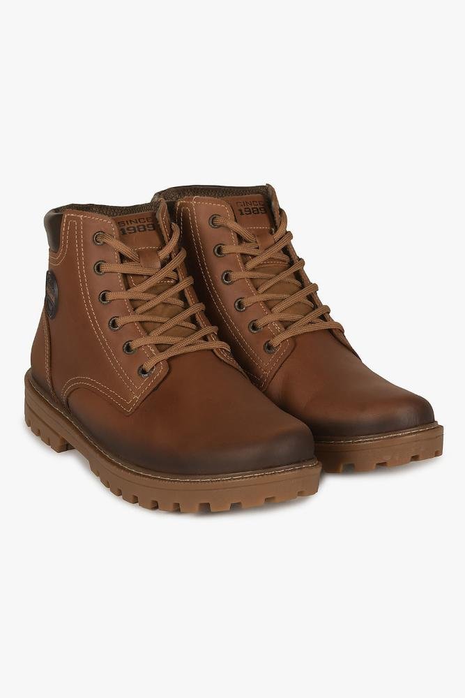 Bota Masculina Pegada Noble Walk Caramelo 4