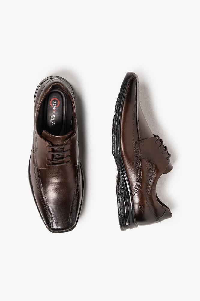 Sapato Masculino Smart Air Spot Democrata Café 3
