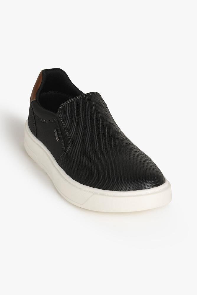 Sapatênis Masculino Fosco Slip On Sanches Preto 4