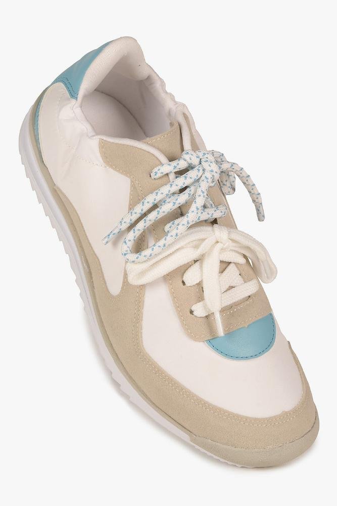 Tênis Feminino Casual Costes Adelaide Off White 2