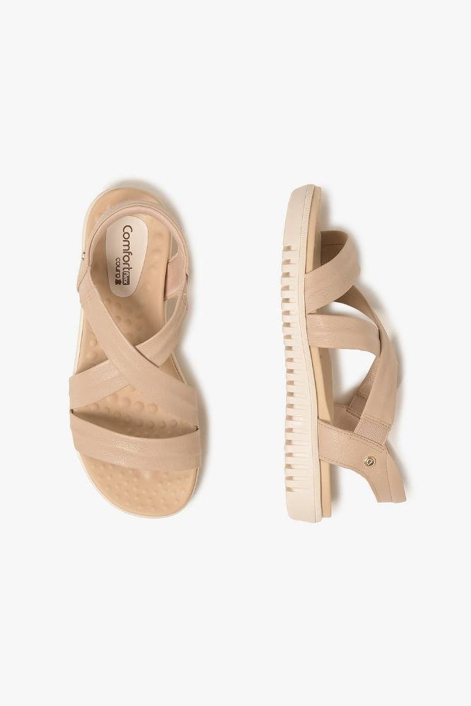 Conforto Feminino Comfortflex Eveh Bege 3
