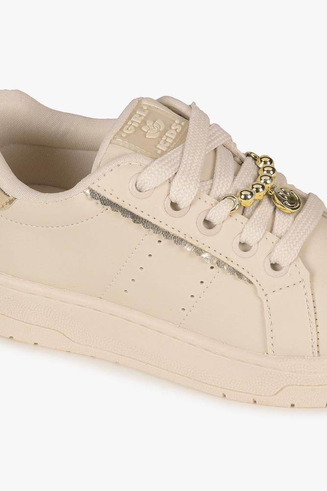 Tênis Casual Infantil Izalu Grace Off White 2