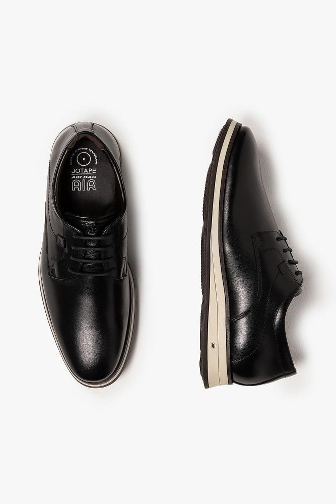 Sapato Casual Masculino Jota Pe Airbag Navagio Preto 3