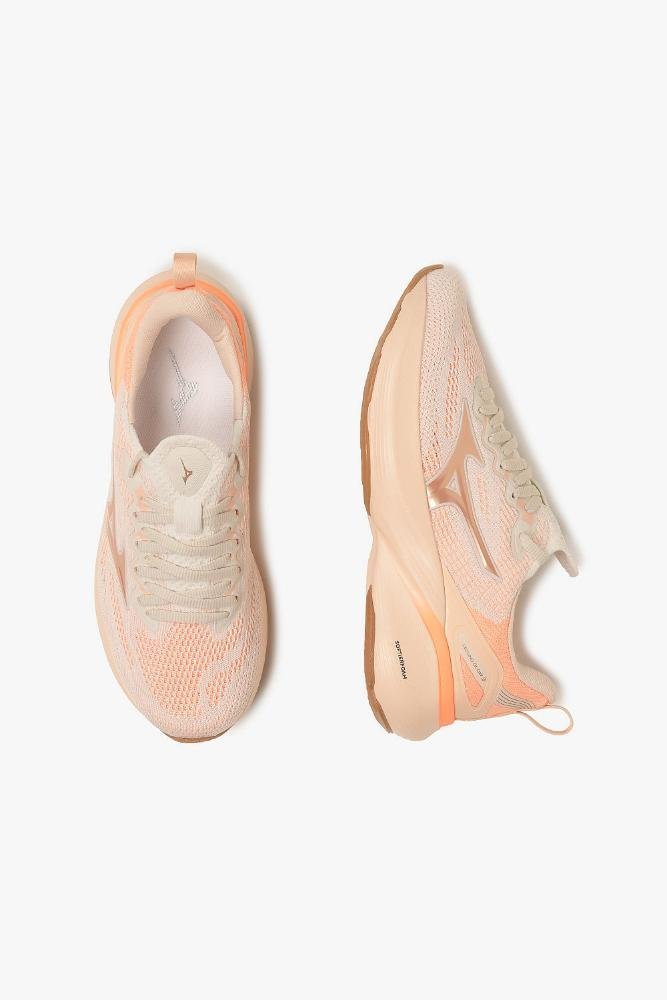 Tênis Mizuno Glow 3 Feminino Laranja 3