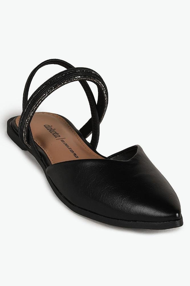 Sapatilha Feminina Slingback Dakota Girlene Preto 4