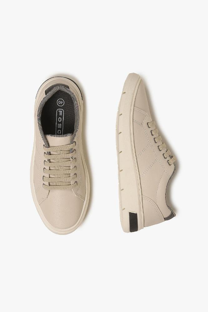 Sapatênis Masculino Fosco City Off White 3