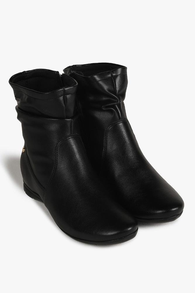 Conforto Feminino Cano Curto Comfortflex Priscila Preto 4