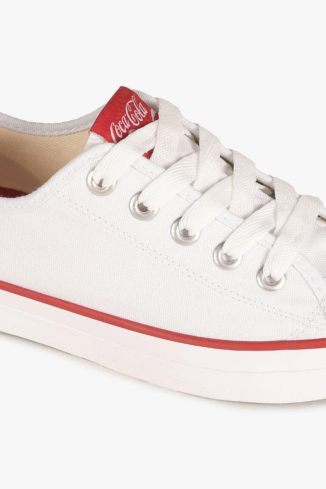 Tênis Coca Cola Stream Canvas Branco 2