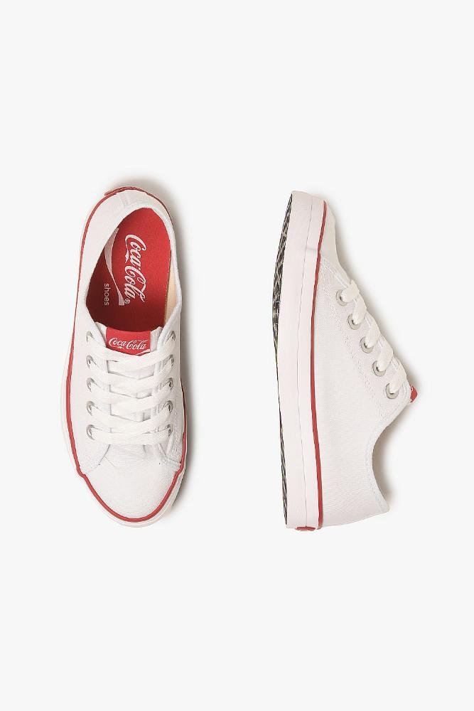 Tênis Coca Cola Stream Canvas Branco 3