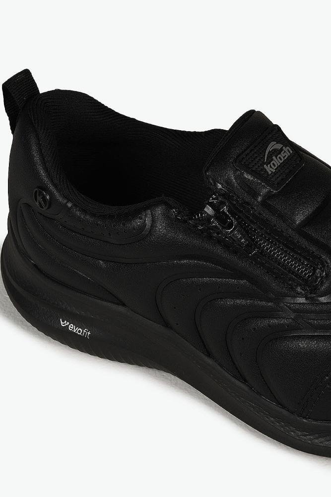 Conforto Feminino Slip On Kolosh Olimpia Preto 2