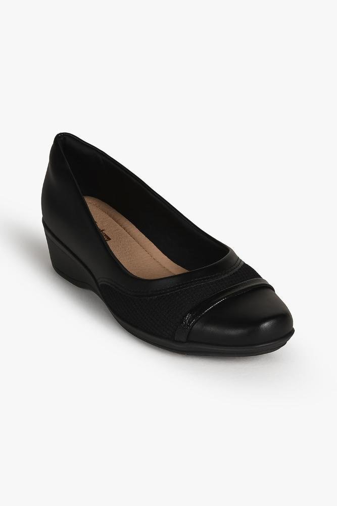 Conforto Feminino Anabela Comfortflex Marlene Preto 4