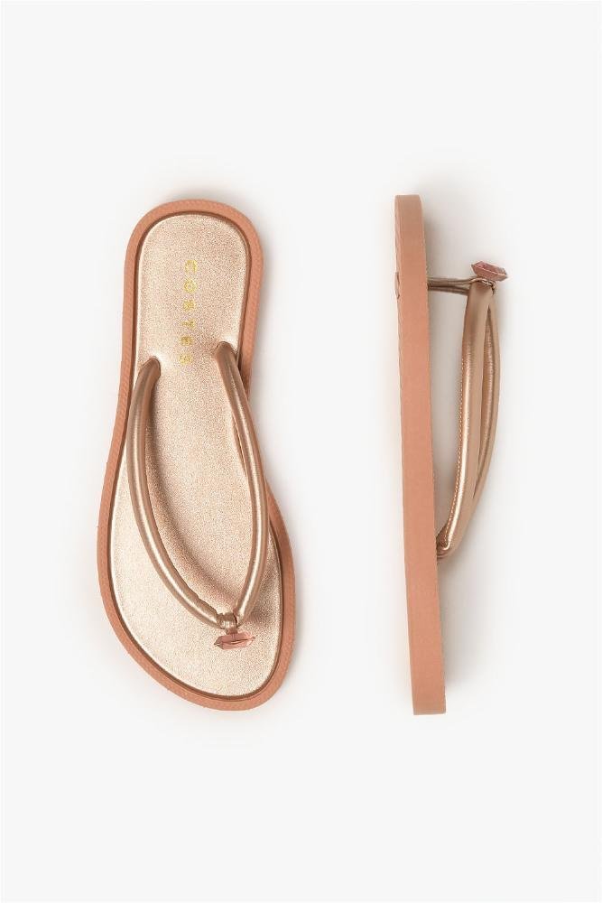 Rasteira Feminina Costes Karol Bronze 3