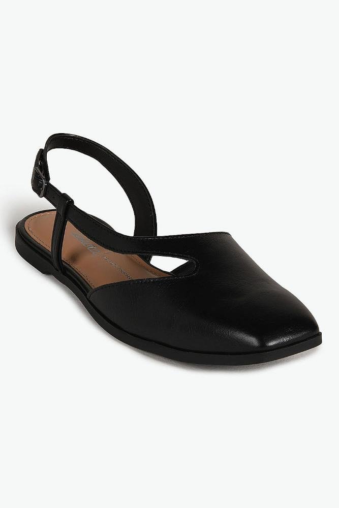 Sapatilha Feminina Slingback Dakota Carolaine Preto 4