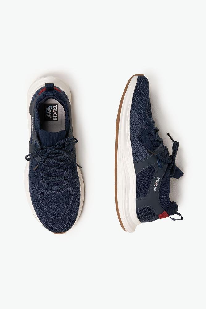 Tênis Masculino Sneaker Ferracini Moove Knit Azul 3