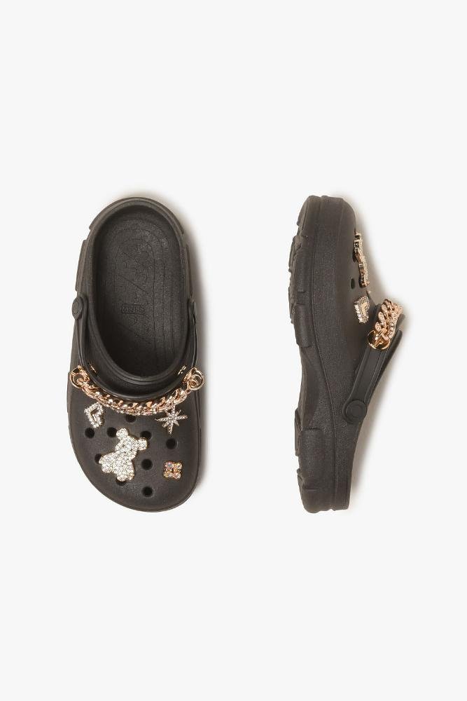 Clog Infantil Lue Lua Preto 3