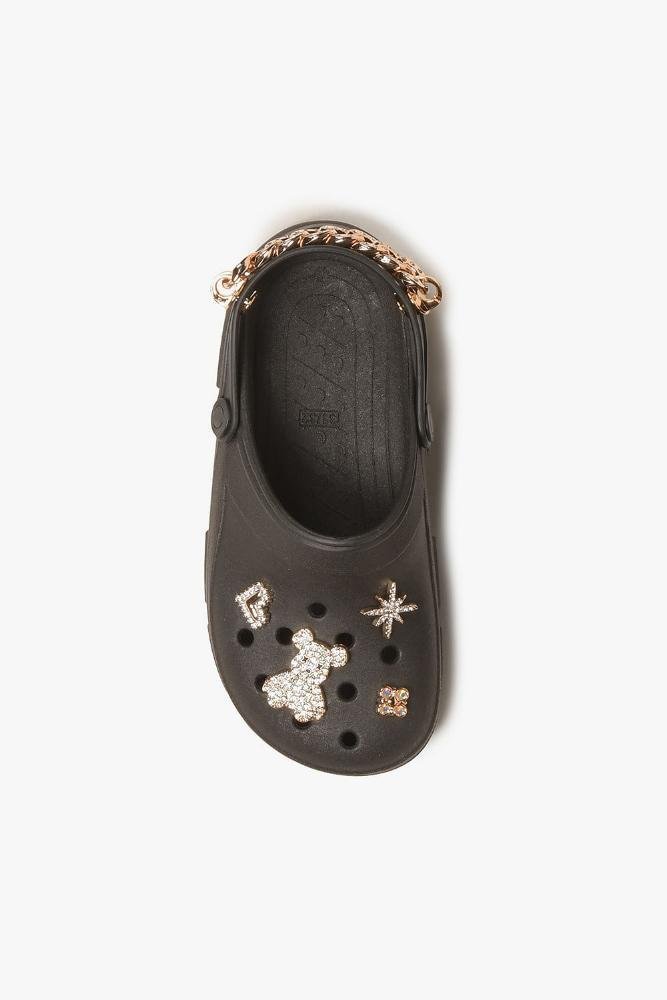 Clog Infantil Lue Lua Preto 5