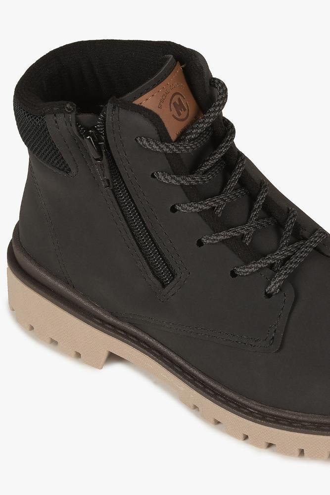 Bota Coturno Infantil Molekinho Jorge Preto 2