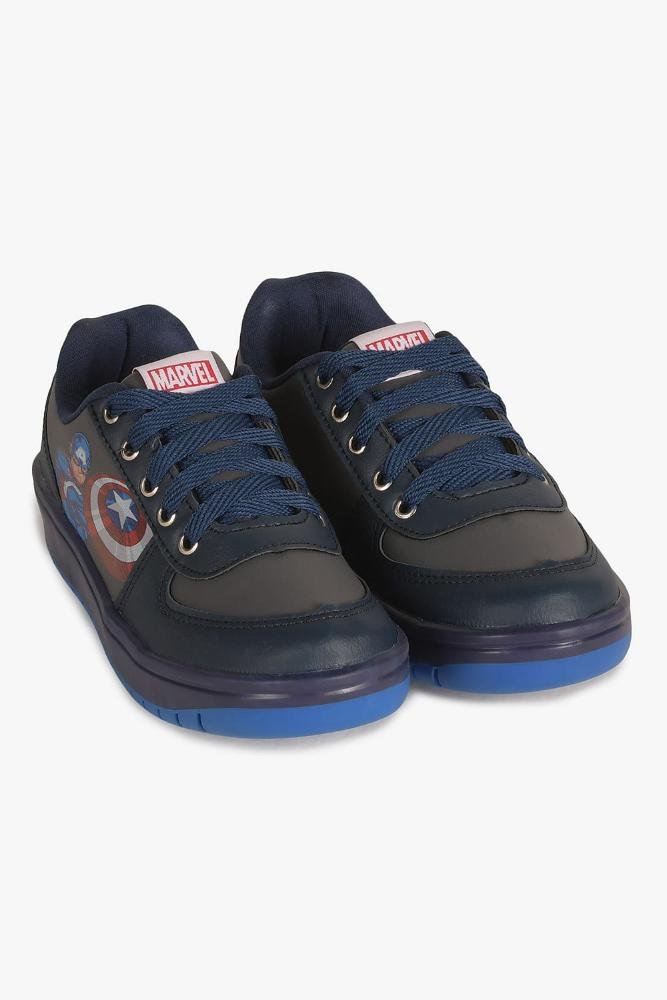 Tênis Infantil Danguinho Capitão America Azul/Cinza 4