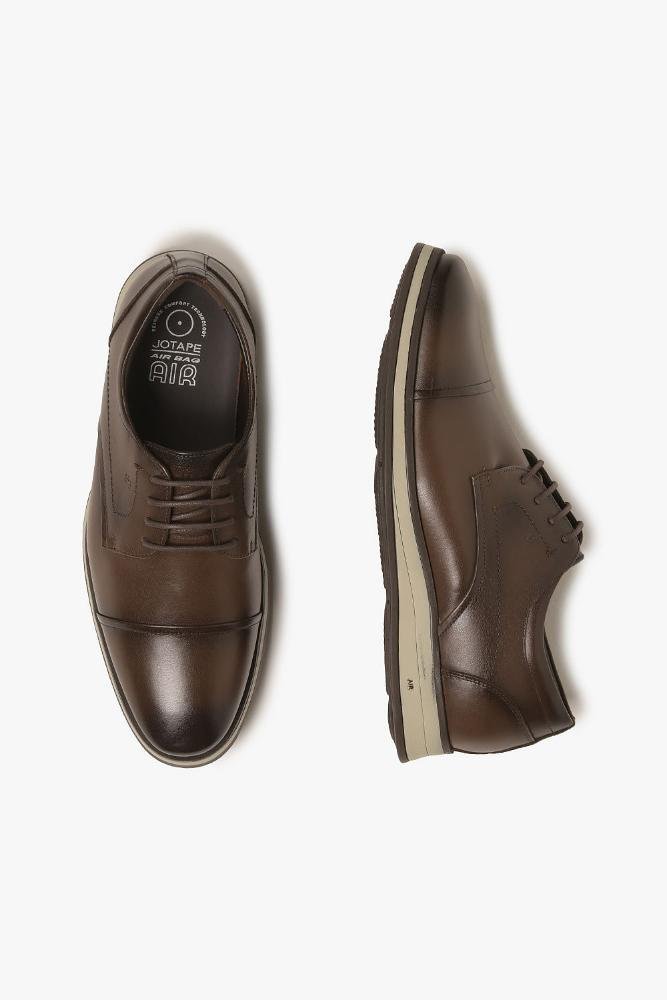 Sapato Casual Masculino Jota Pe Airbag Morgan Marrom 3