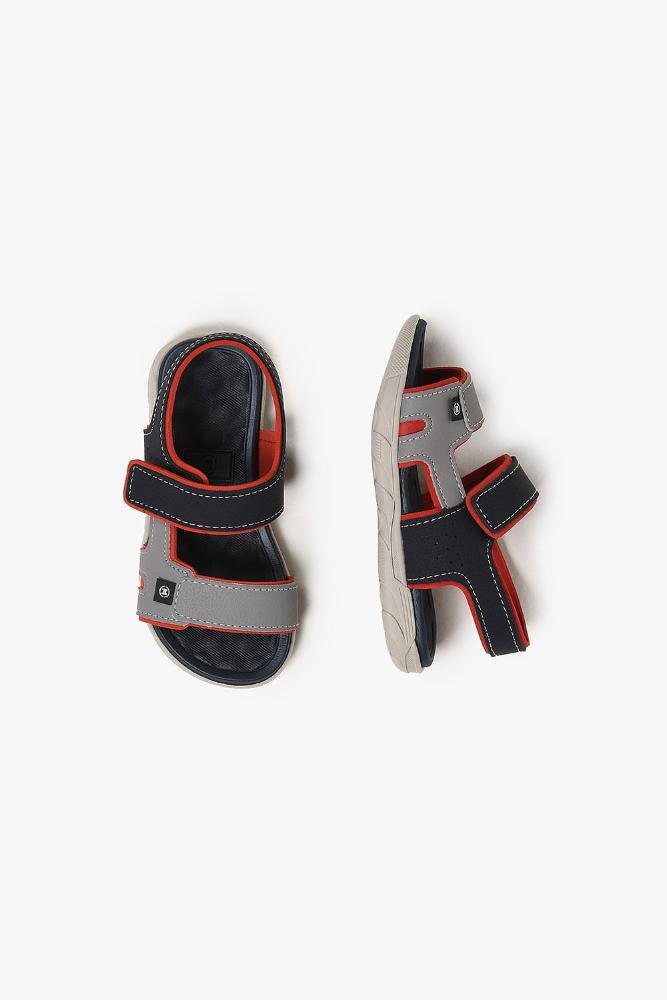 Sandália Infantil Molekinho Pippo Azul/Cinza 3