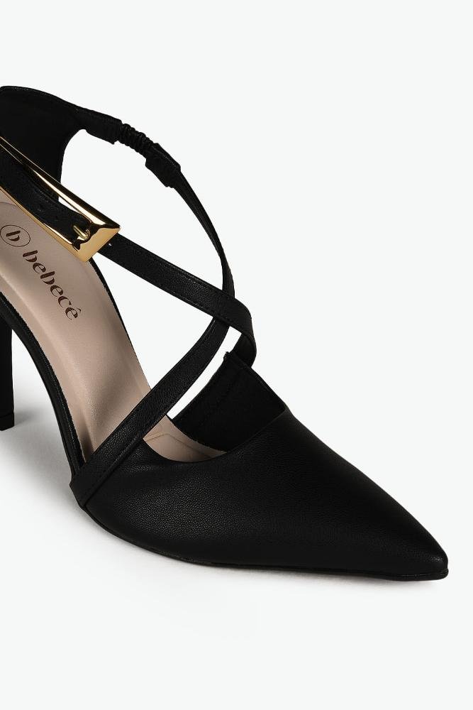 Scarpin Feminino Salto Alto Bebecê Aurora Preto 2