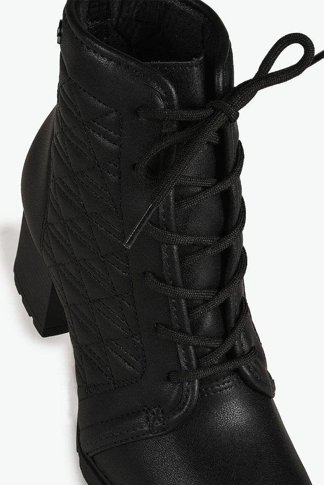 Bota Feminina Coturno Dakota Cloe Preto 2