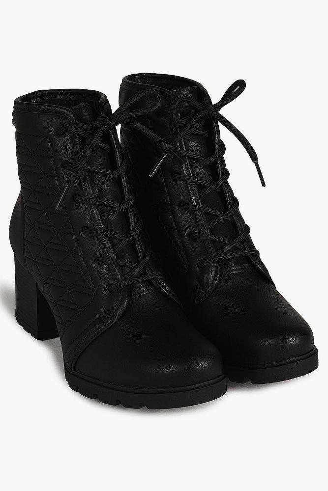 Bota Feminina Coturno Dakota Cloe Preto 4