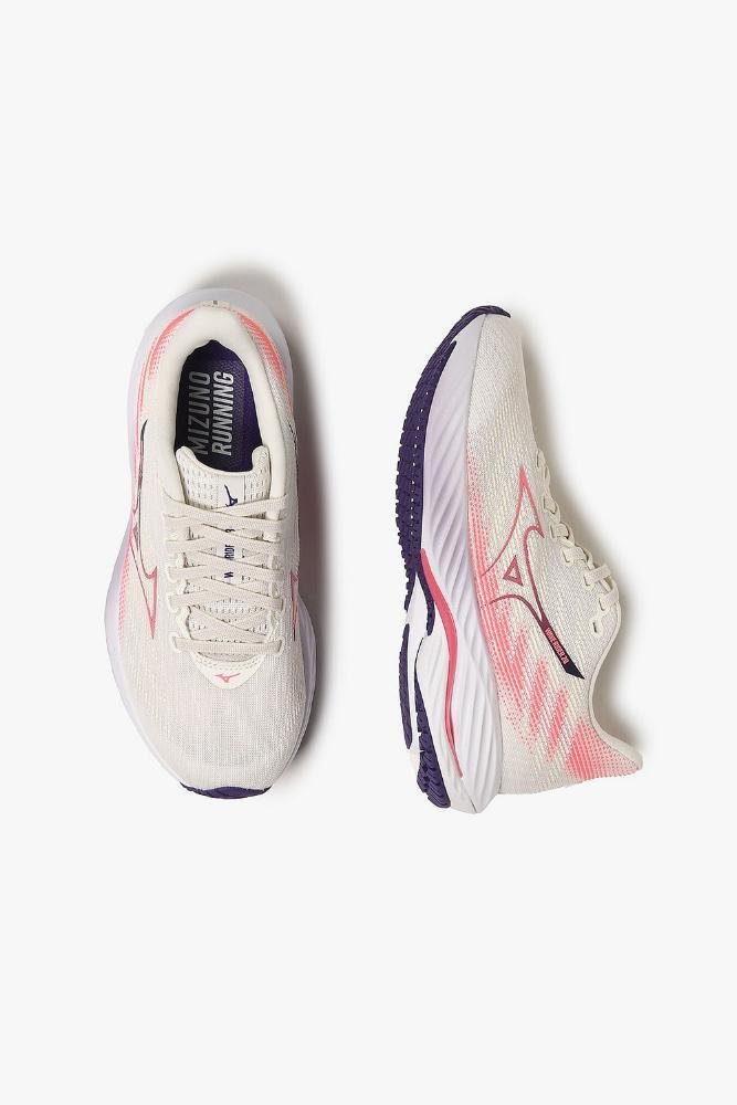 Tênis Mizuno Wave Rider 28 Feminino Branco 3