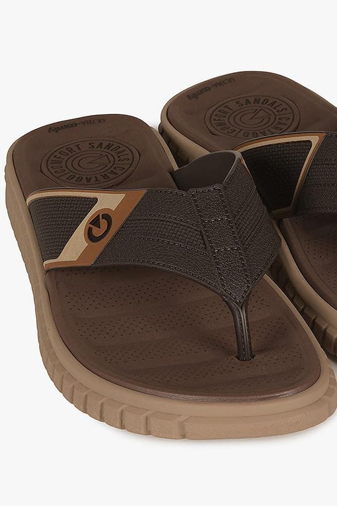 Chinelo Denver Sport Masculino Café 2