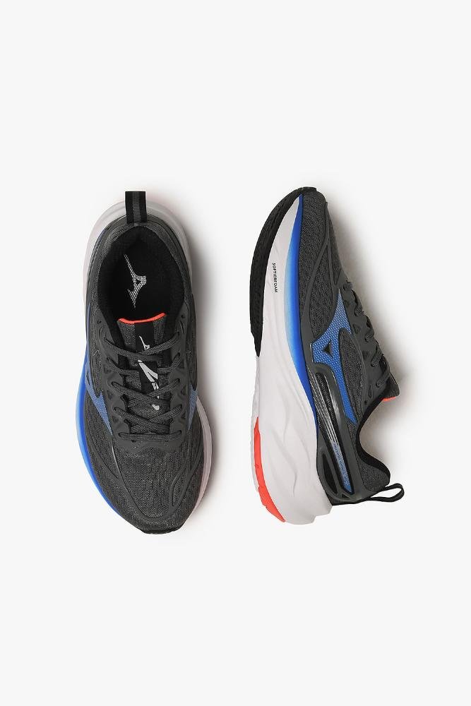 Tênis Mizuno Space 5 Infantil Cinza 3