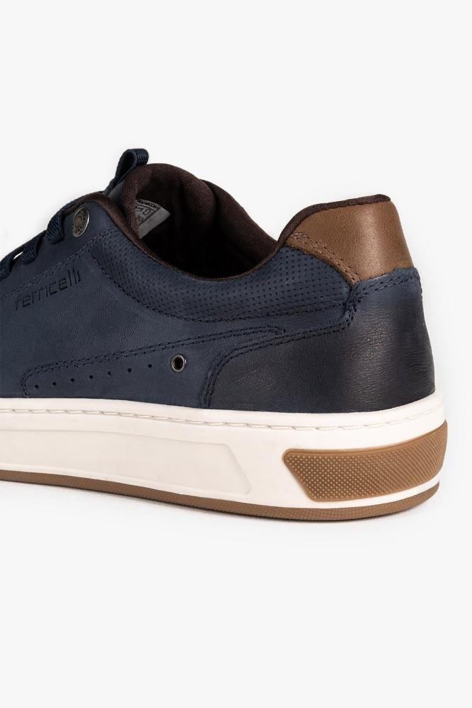 Sapatênis Masculino Ferricelli Hornet Azul Marinho 4