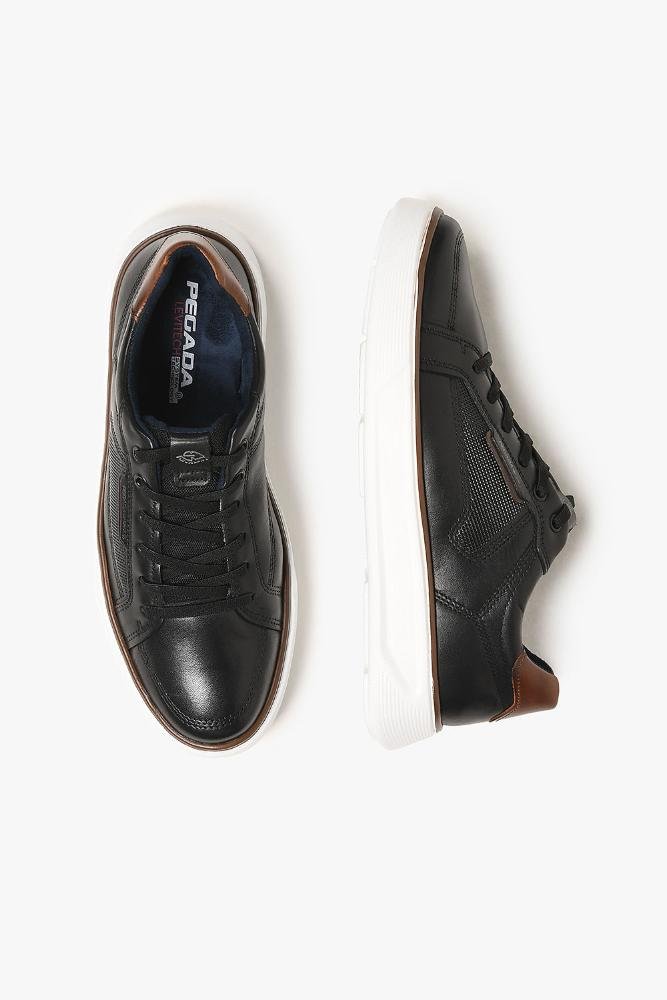 Sapatênis Masculino Pegada Solrac Preto 3