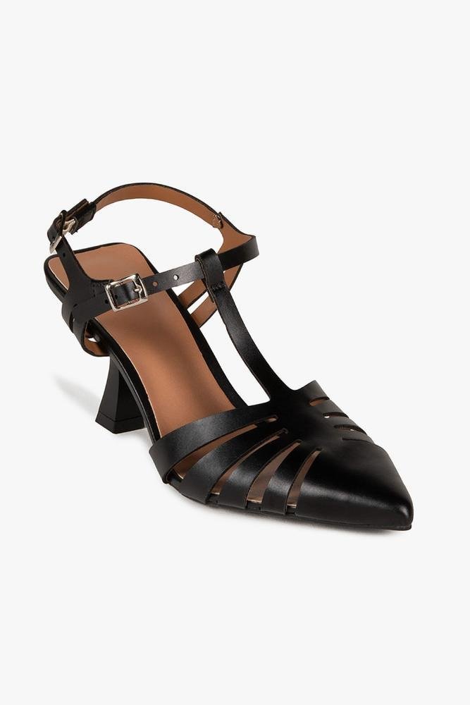 Scarpin Feminino Slingback Mundial Amelya Preto 4