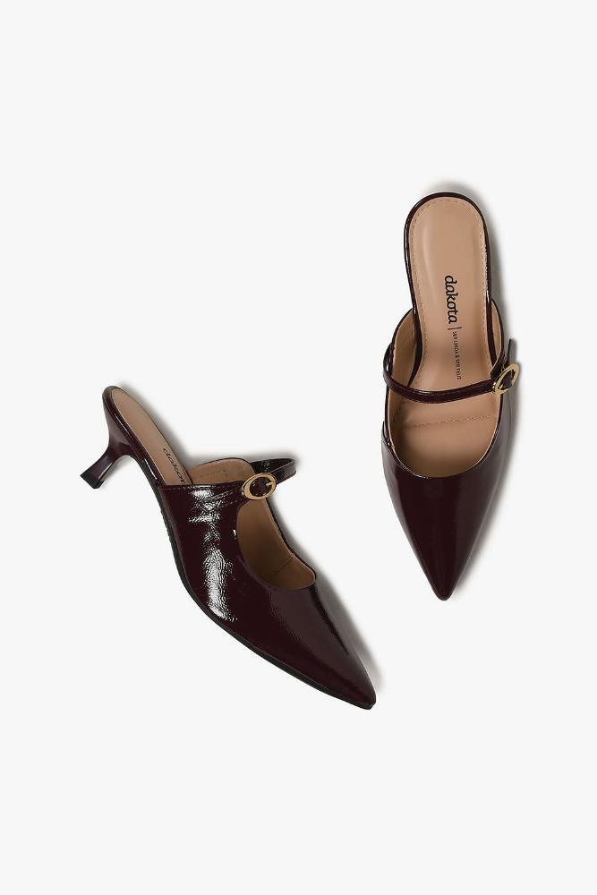 Mule Feminino Dakota Roseana Vinho 3