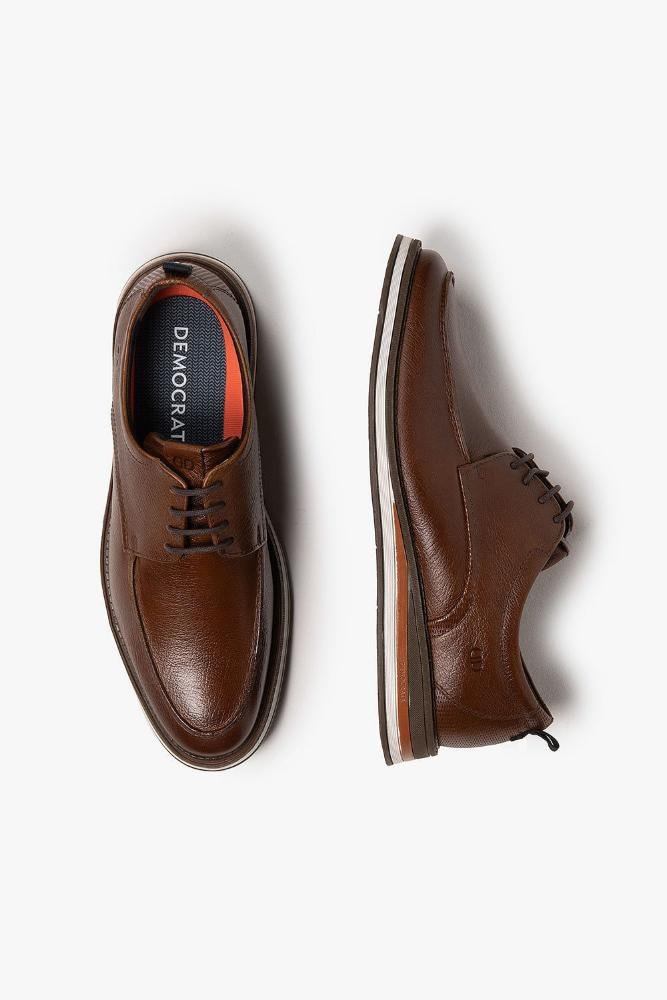 Sapato Casual Masculino Democrata Metropolitan Type Marrom 3